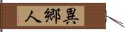 異郷人 Hand Scroll