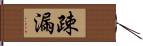 疎漏 Hand Scroll