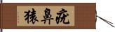 疣鼻猿 Hand Scroll