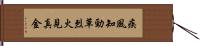 疾風知勁草，烈火見真金 Hand Scroll