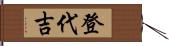 登代吉 Hand Scroll