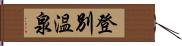 登別温泉 Hand Scroll