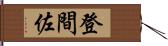 登間佐 Hand Scroll
