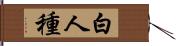 白人種 Hand Scroll