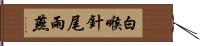 白喉針尾雨燕 Hand Scroll