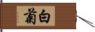 白菊 Hand Scroll