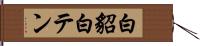 白貂 Hand Scroll