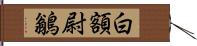 白額尉鶲 Hand Scroll