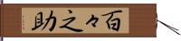 百々之助 Hand Scroll
