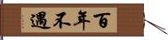 百年不遇 Hand Scroll