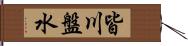 皆川盤水 Hand Scroll