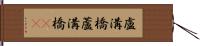 盧溝橋;蘆溝橋(iK) Hand Scroll