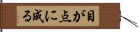 目が点に成る Hand Scroll