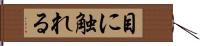 目に触れる Hand Scroll