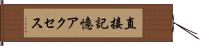 直接記憶アクセス Hand Scroll