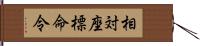 相対座標命令 Hand Scroll