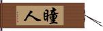 瞳人 Hand Scroll