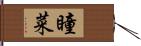 瞳菜 Hand Scroll