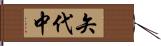 矢代中 Hand Scroll