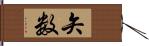 矢数 Hand Scroll