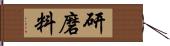 研磨料 Hand Scroll