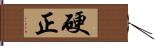 硬正 Hand Scroll