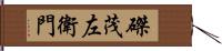 磔茂左衛門 Hand Scroll