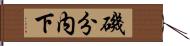 磯分内下 Hand Scroll