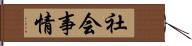 社会事情 Hand Scroll