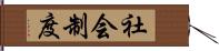 社会制度 Hand Scroll