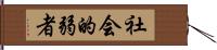 社会的弱者 Hand Scroll