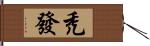 禿發 Hand Scroll