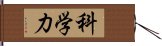 科学力 Hand Scroll