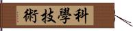 科學技術 Hand Scroll