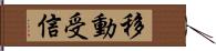 移動受信 Hand Scroll