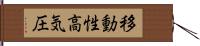 移動性高気圧 Hand Scroll