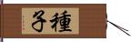 種子 Hand Scroll