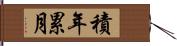 積年累月 Hand Scroll