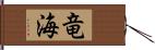 竜海 Hand Scroll