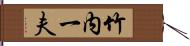 竹内一夫 Hand Scroll