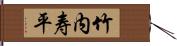 竹内寿平 Hand Scroll