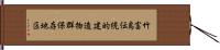 竹富島伝統的建造物群保存地区 Hand Scroll