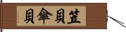 笠貝 Hand Scroll