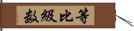 等比級数 Hand Scroll