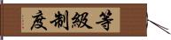 等級制度 Hand Scroll