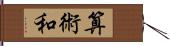 算術和 Hand Scroll