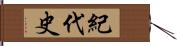 紀代史 Hand Scroll