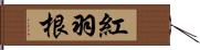 紅羽根 Hand Scroll