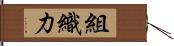 組織力 Hand Scroll