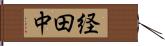経田中 Hand Scroll
